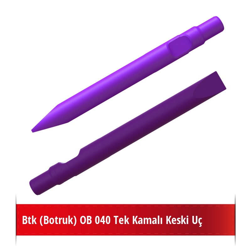 Btk (Botruk) OB 040 Kırıcı İçin Nikelli Keski Uç