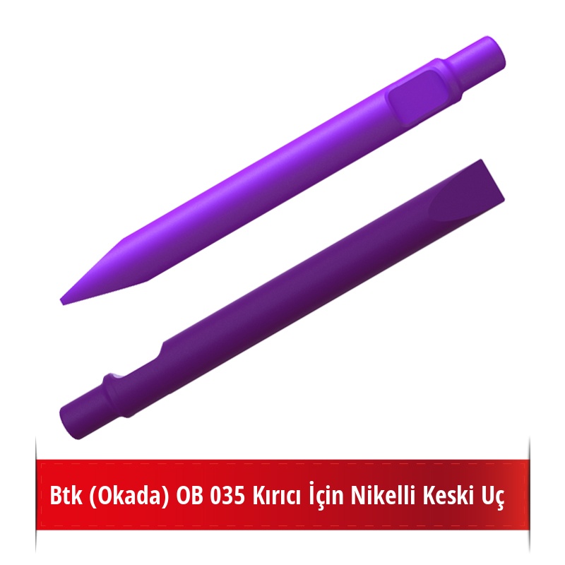 Btk (Okada) OB 035 Kırıcı İçin Nikelli Keski Uç