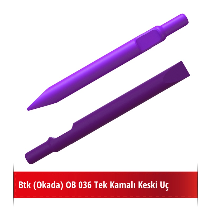 Btk (Okada) OB 036 Kırıcı İçin Nikelli Keski Uç