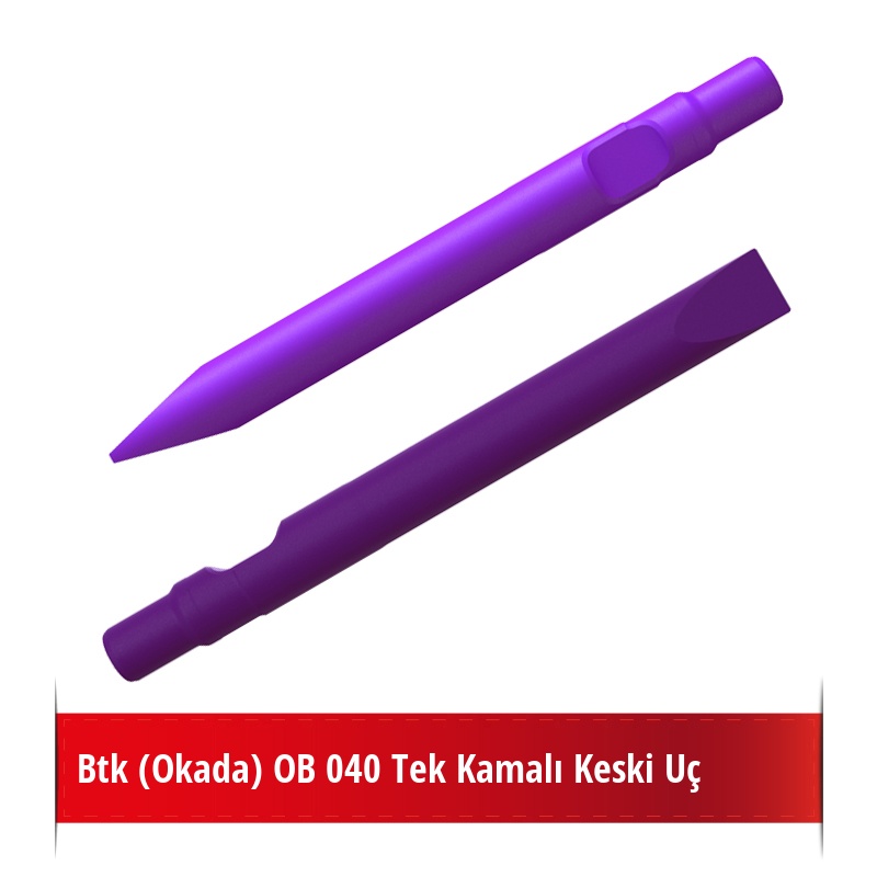 Btk (Okada) OB 040 Kırıcı İçin Nikelli Keski Uç