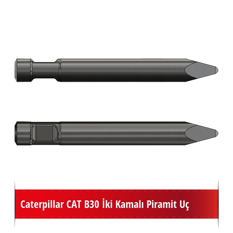 Caterpillar CAT B30 Kırıcı Ucu - Piramit Uç