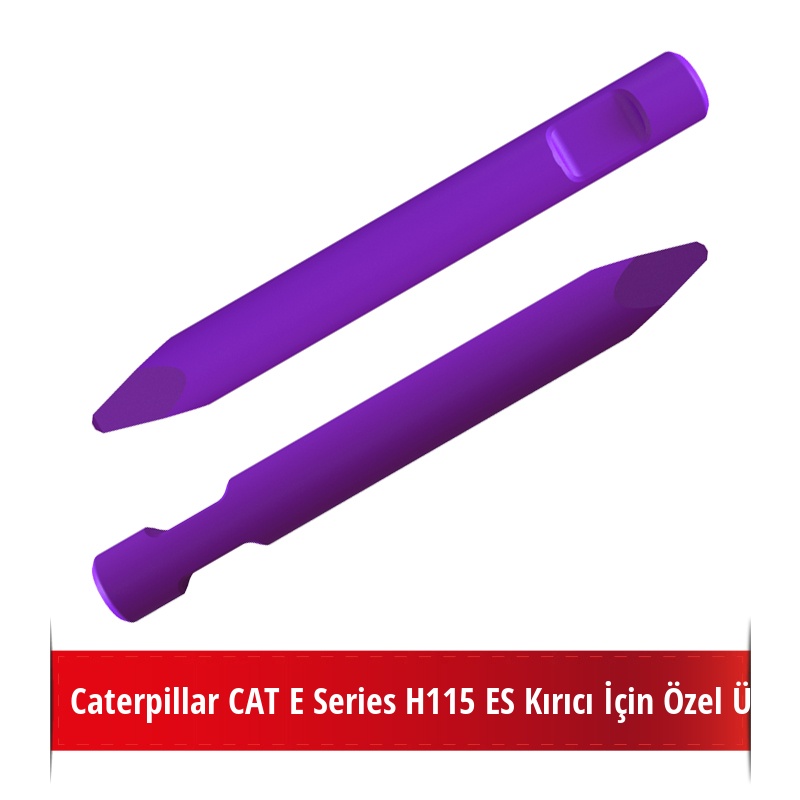 Caterpillar CAT E Series H115 ES Kırıcı İçin Nikelli Piramit Uç