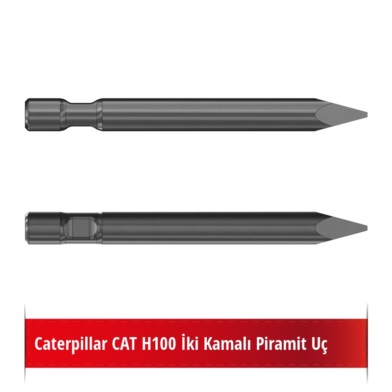 Caterpillar CAT H100 Kırıcı Ucu - Piramit Uç