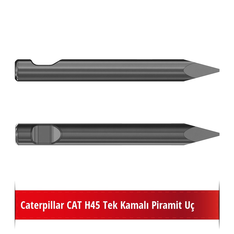 Caterpillar CAT H45 Kırıcı Ucu - Piramit Uç