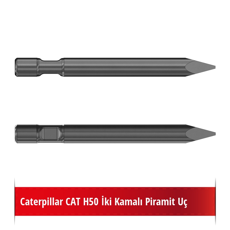 Caterpillar CAT H50 Kırıcı Ucu - Piramit Uç