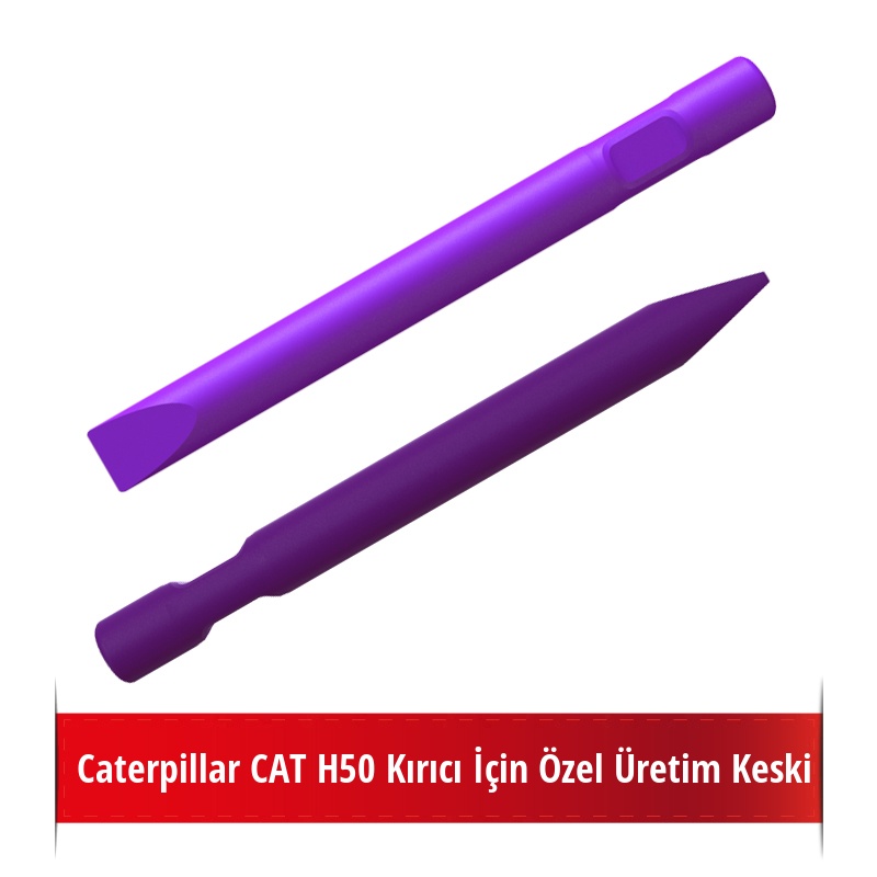 Caterpillar CAT H50 Kırıcı İçin Nikelli Keski Uç