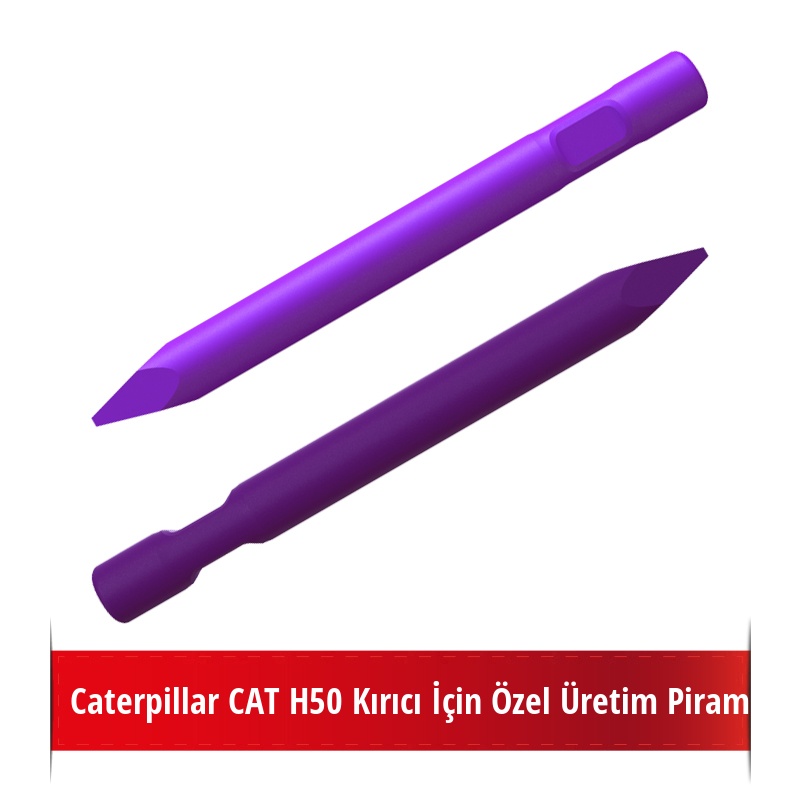 Caterpillar CAT H50 Kırıcı İçin Nikelli Piramit Uç