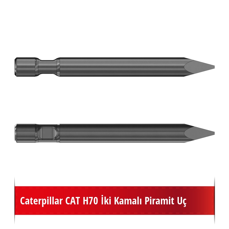 Caterpillar CAT H70 Kırıcı Ucu - Piramit Uç