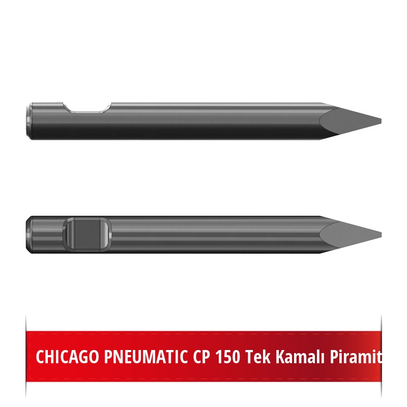 Chicago Pneumatic CP 150 Kırıcı Ucu - Piramit Uç