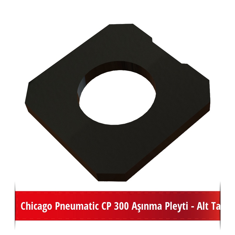 Chicago Pneumatic CP 300 Aşınma Pleyti - Alt Takoz, Poliüretan