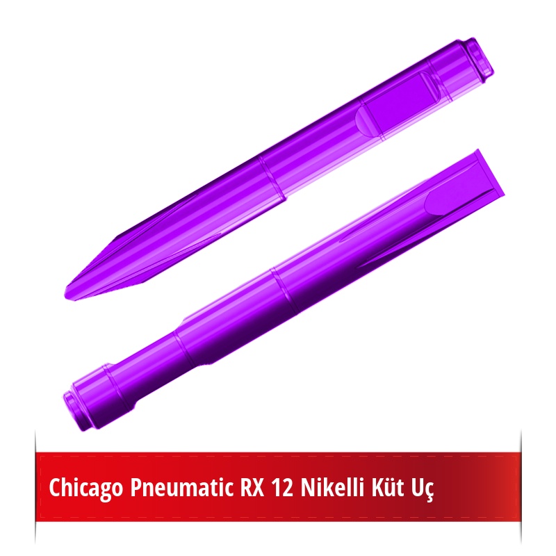 Chicago Pneumatic RX 12 Nikelli Küt Uç