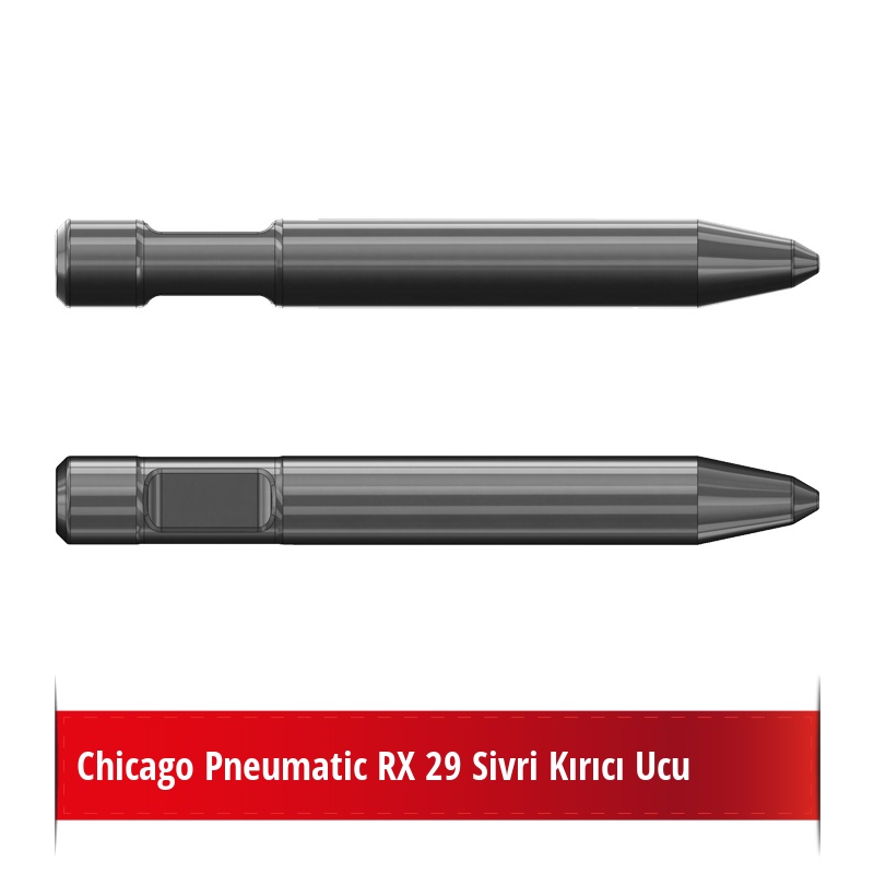 Chicago Pneumatic RX 29 Sivri Kırıcı Ucu