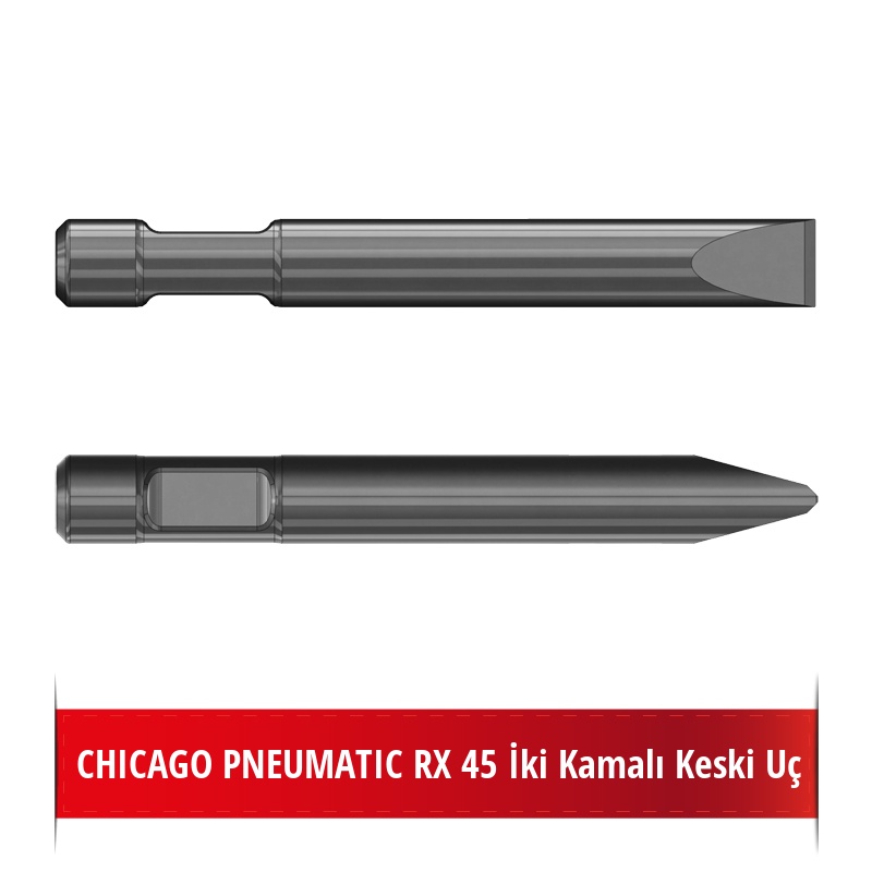 Chicago Pneumatic RX 45 Kırıcı Ucu - Keski Uç