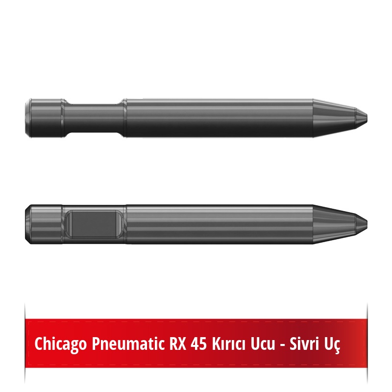 Chicago Pneumatic RX 45 Kırıcı Ucu - Sivri Uç