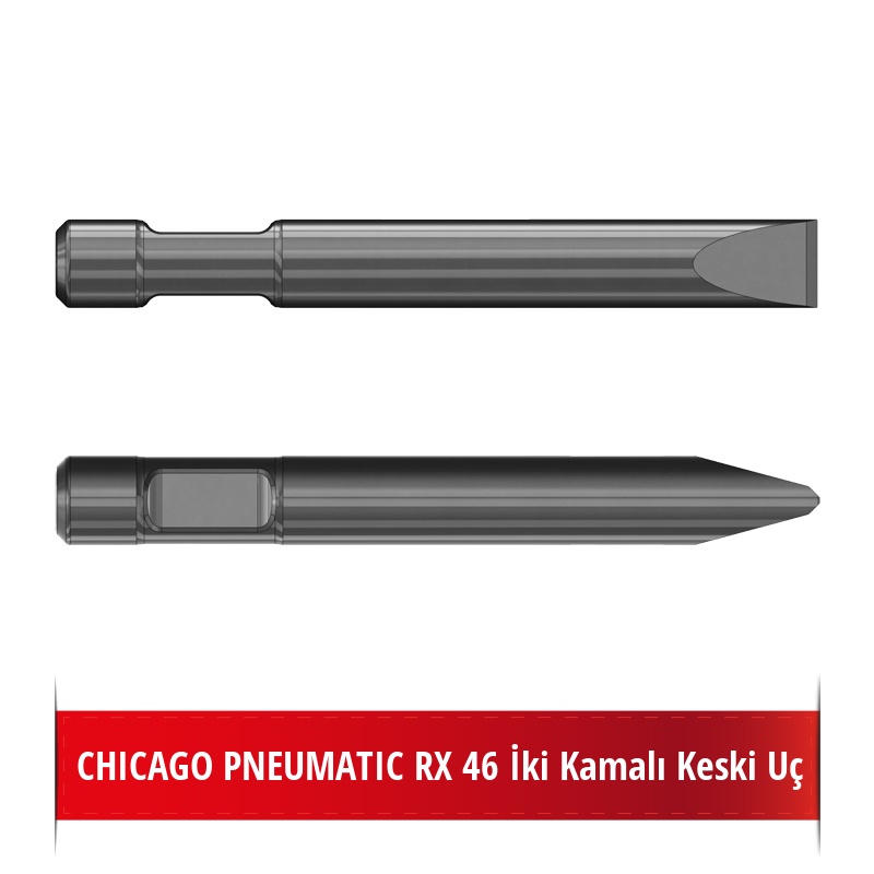 Chicago Pneumatic RX 46 Kırıcı Ucu - Keski Uç