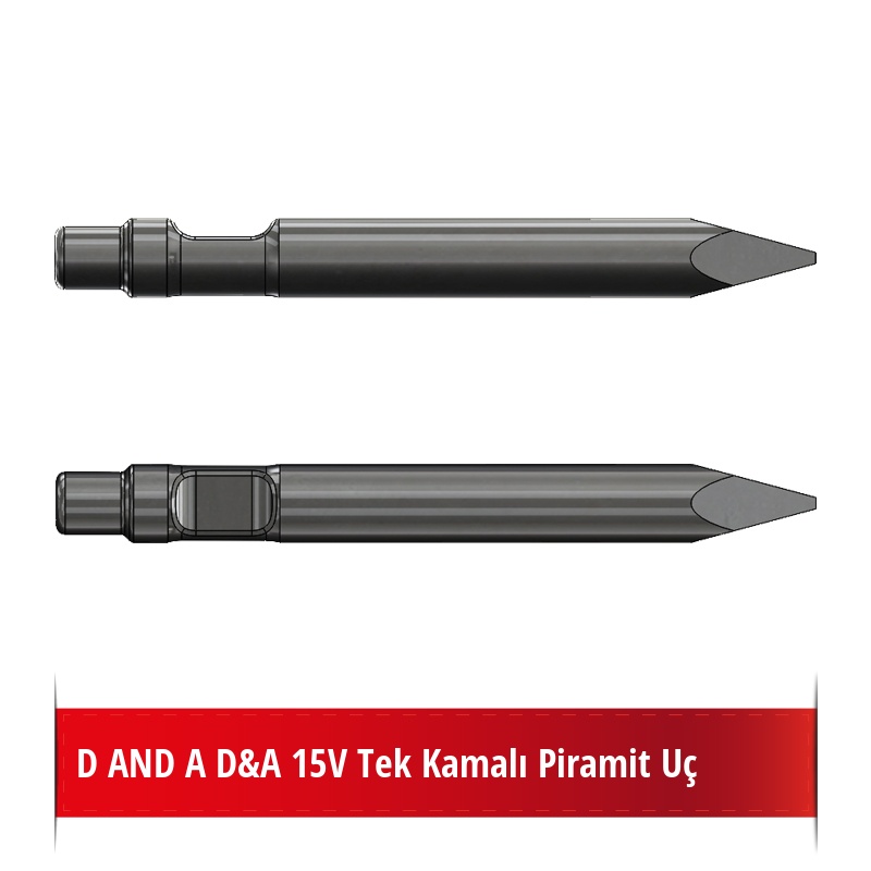 Danda D&A 15V Kırıcı Ucu - Piramit Uç