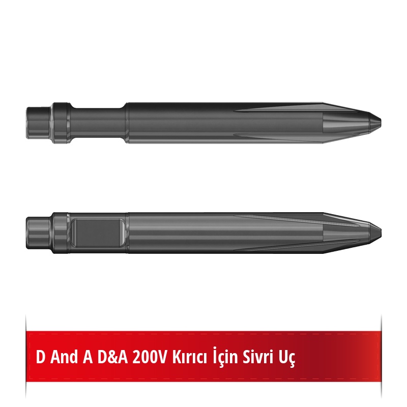 Danda D&A 200V Kırıcı İçin Sivri Uç