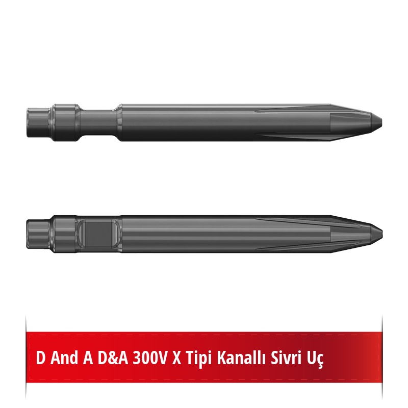 Danda D&A 300V X Tipi Kanallı Sivri Uç