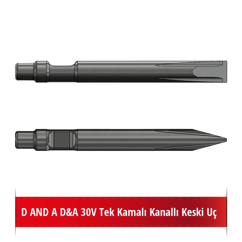 Danda D&A 30V Kırıcı Ucu - Kanallı Keski Uç