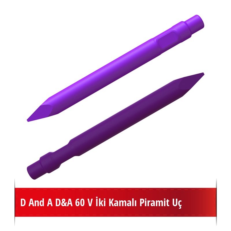 Danda D&A 60 V Kırıcı İçin Nikelli Piramit Uç