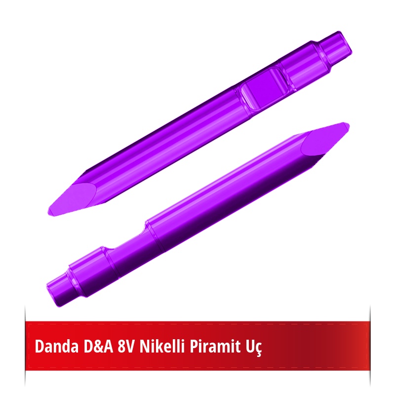 Danda D&A 8V Nikelli Piramit Uç