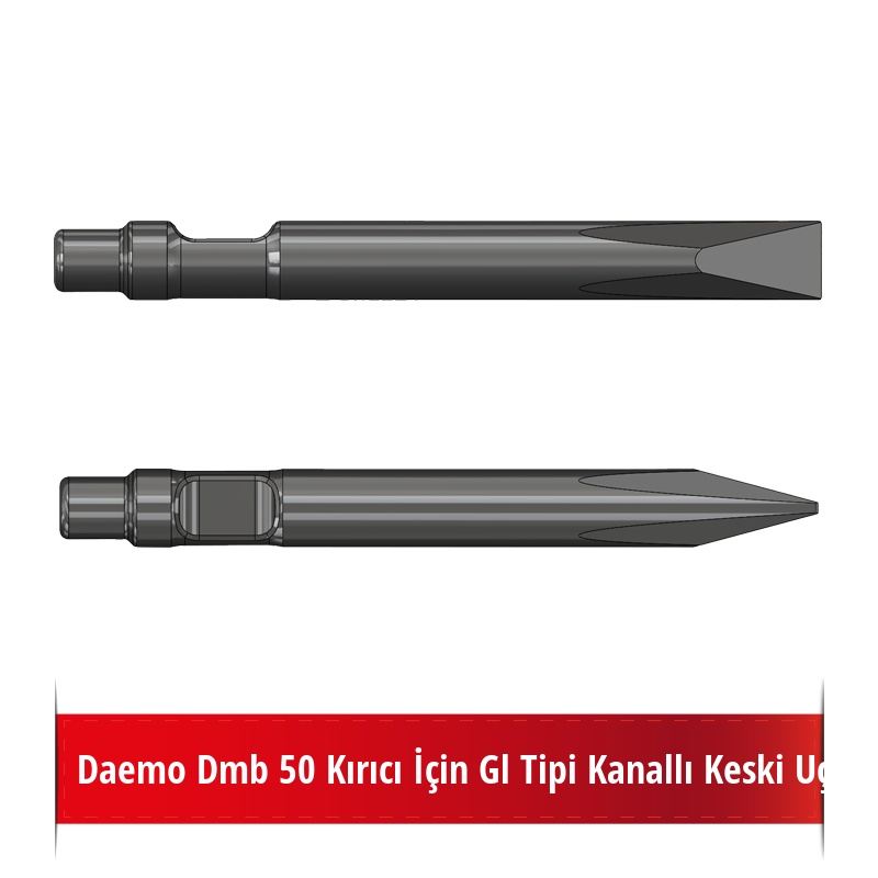 Daemo Dmb 50 Kırıcı İçin Gl Tipi Kanallı Keski Uç