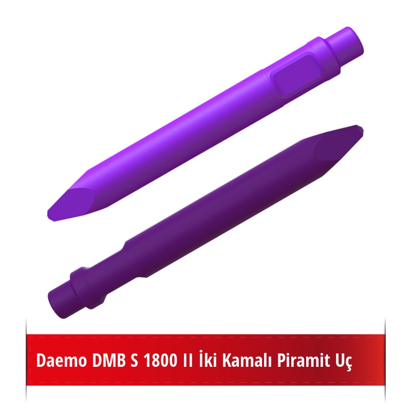 Daemo DMB S1800 II Kırıcı İçin Nikelli Piramit Uç