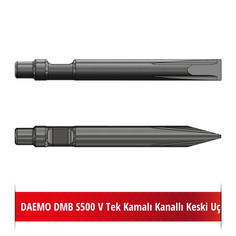 Daemo DMB S500 V Kırıcı Ucu - Kanallı Keski Uç