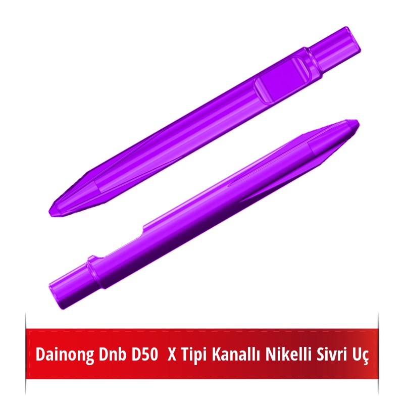 Dainong Dnb D50  X Tipi Kanallı Nikelli Sivri Uç