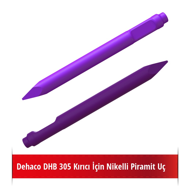 Dehaco DHB 305 Kırıcı İçin Nikelli Piramit Uç