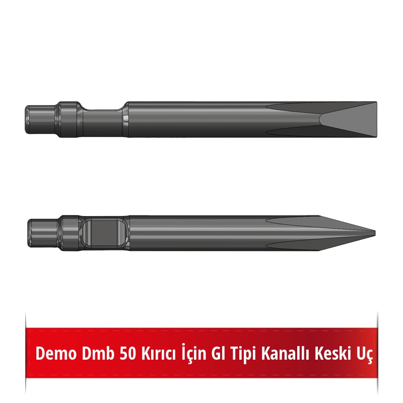 Demo Dmb 50 Kırıcı İçin Gl Tipi Kanallı Keski Uç