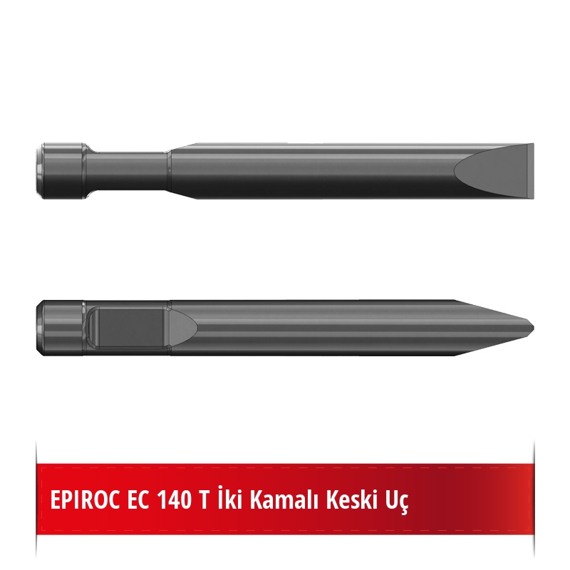 Epiroc EC 140 T Kırıcı Ucu - Keski Uç