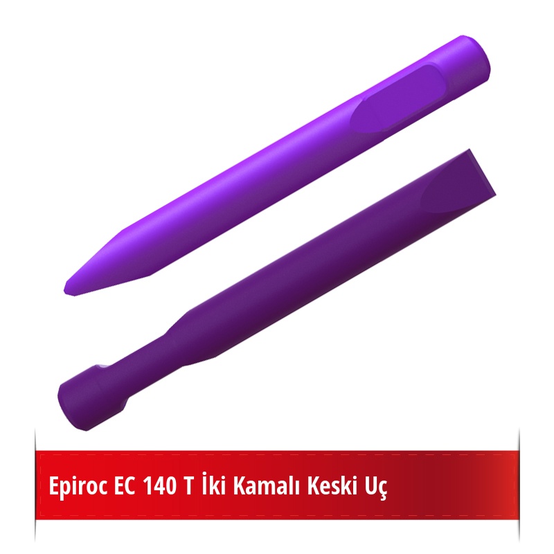 Epiroc EC 140 T Kırıcı İçin Nikelli Keski Uç