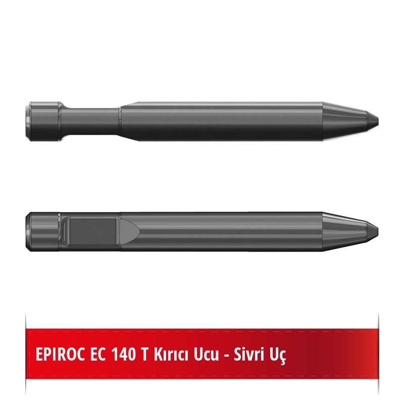 Epiroc EC 140 T Kırıcı Ucu - Sivri Uç