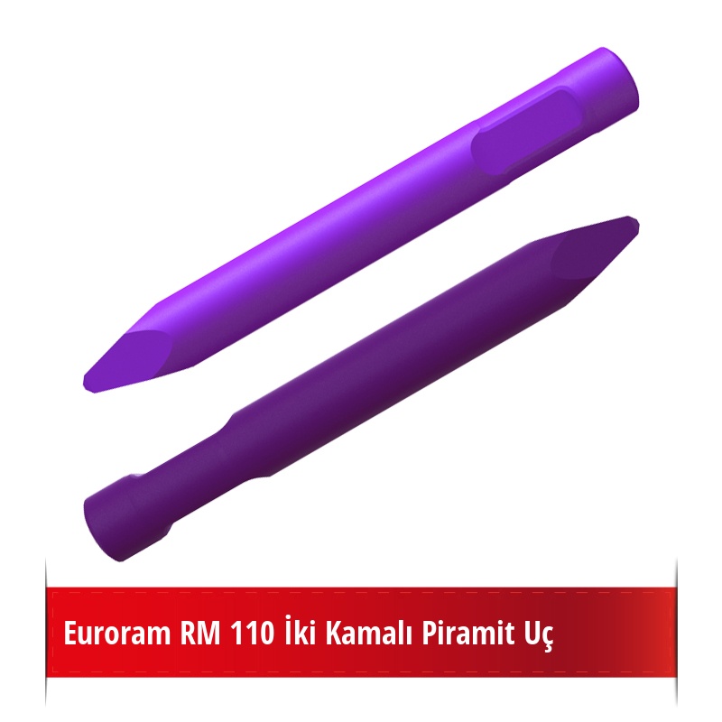 Euroram RM 110 Kırıcı İçin Nikelli Piramit Uç