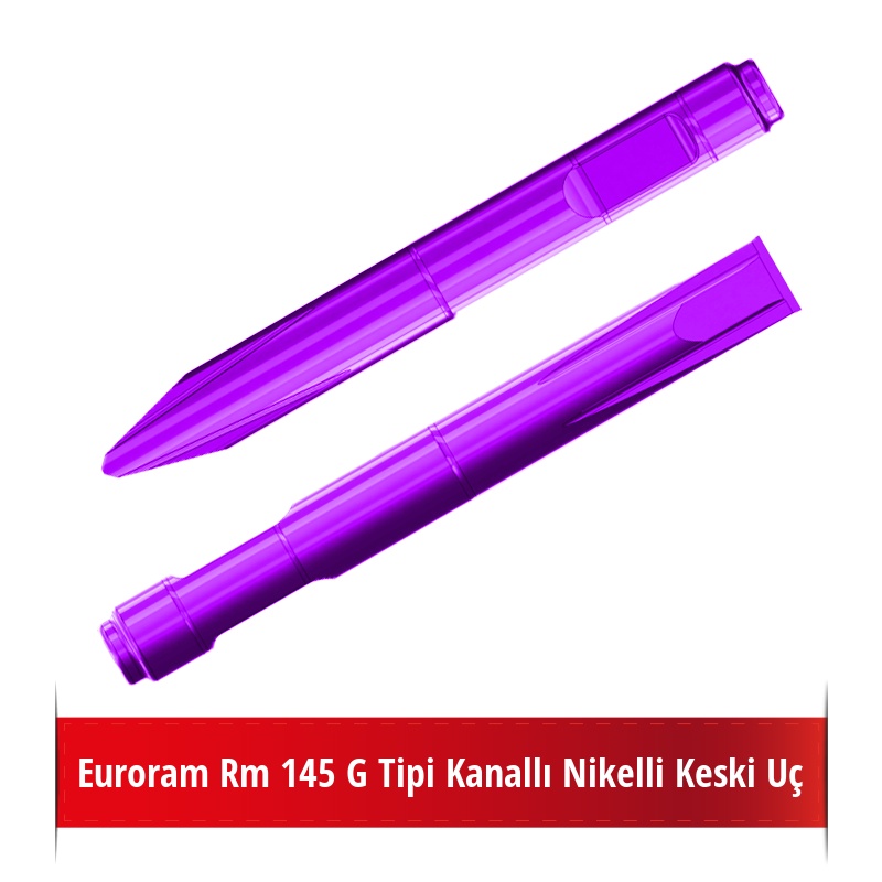 Euroram Rm 145 G Tipi Kanallı Nikelli Keski Uç