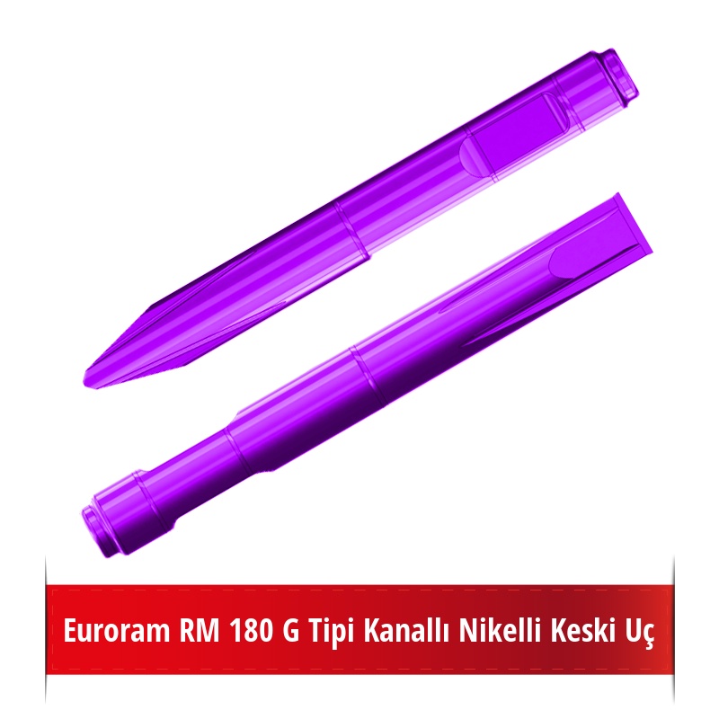 Euroram RM 180 G Tipi Kanallı Nikelli Keski Uç