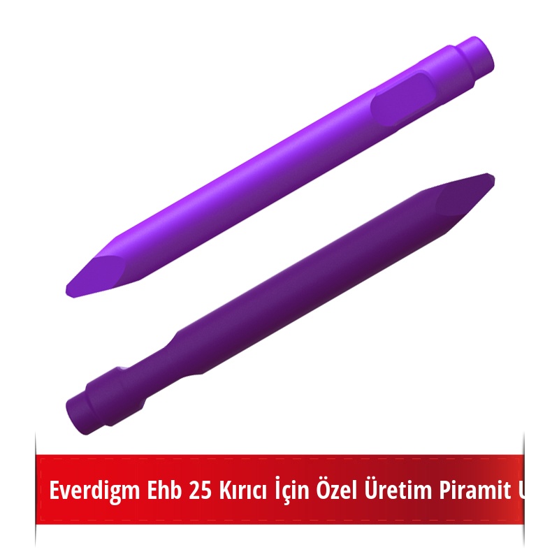 Everdigm Ehb 25 Kırıcı İçin Nikelli Piramit Uç