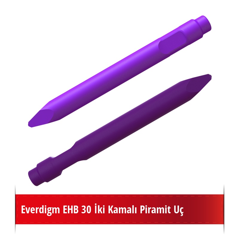 Everdigm EHB 30 Kırıcı İçin Nikelli Piramit Uç