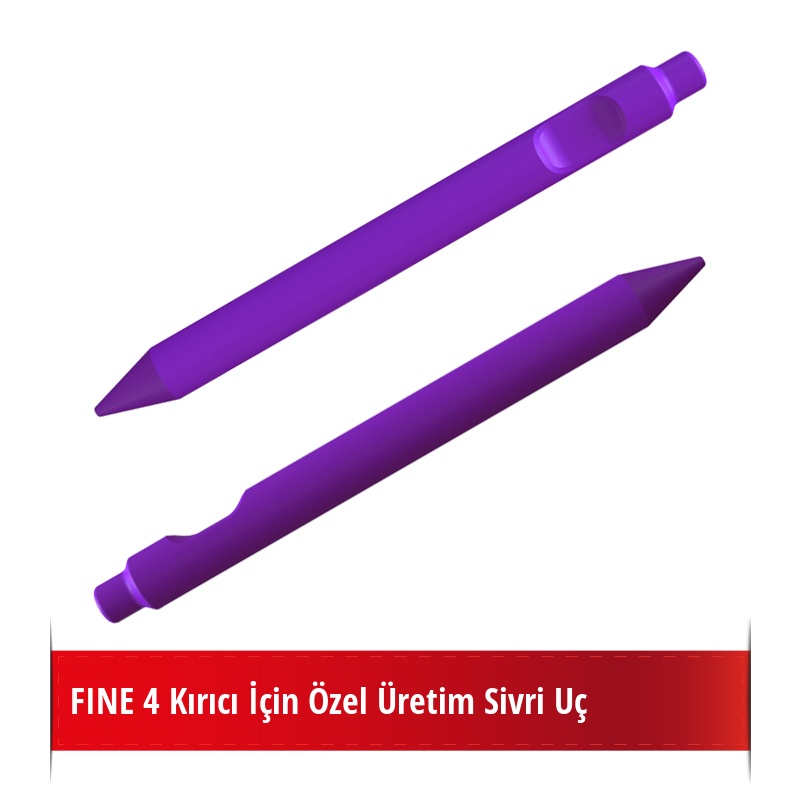 Fine 4 Kırıcı İçin Nikelli Sivri Uç