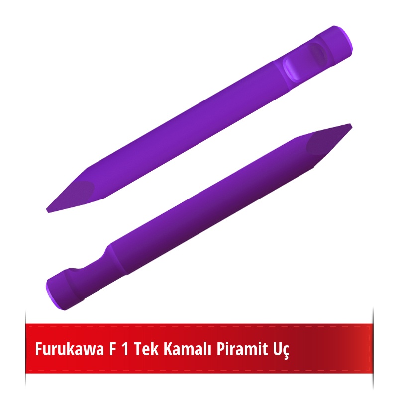 Furukawa F 1 Kırıcı İçin Nikelli Piramit Uç