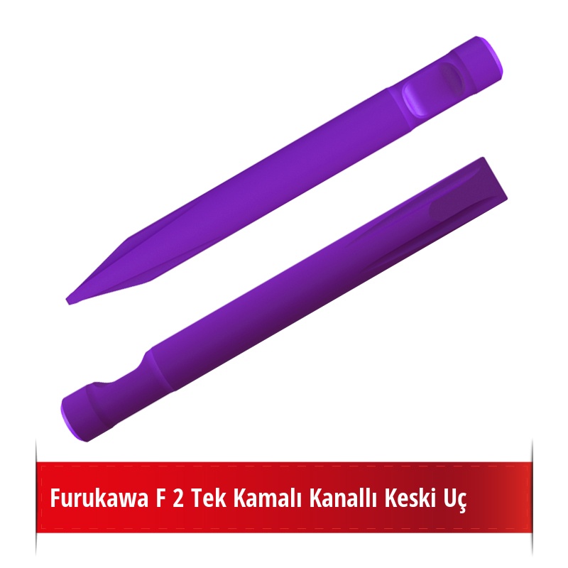 Furukawa F 2 Kırıcı İçin Nikelli Kanallı Keski Uç