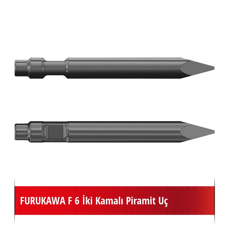 Furukawa F 6 Kırıcı Ucu - Piramit Uç