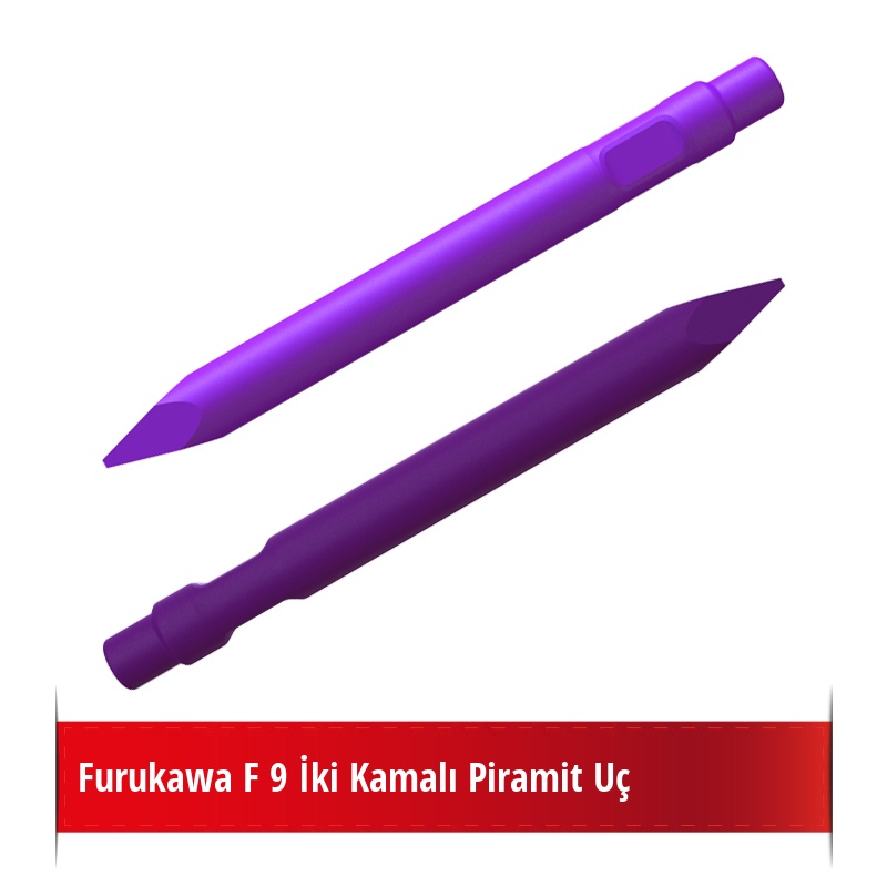 Furukawa F 9 Kırıcı İçin Nikelli Piramit Uç