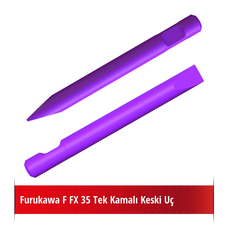 Furukawa FX 35 Kırıcı İçin Nikelli Keski Uç