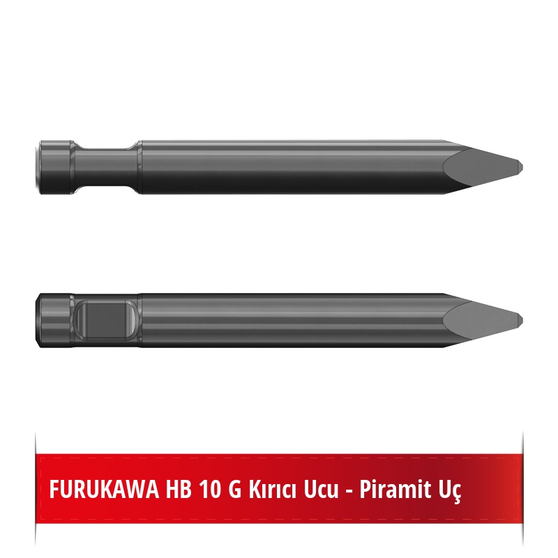 Furukawa HB 10 G Kırıcı Ucu - Piramit Uç