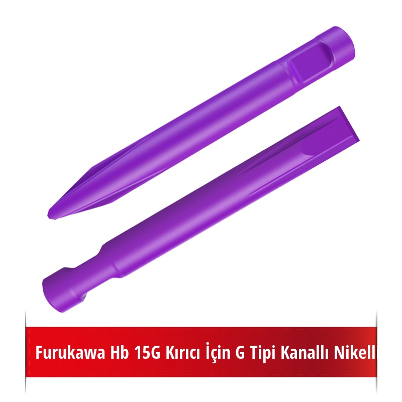 Furukawa Hb 15G Kırıcı İçin G Tipi Kanallı Nikelli Keski Uç