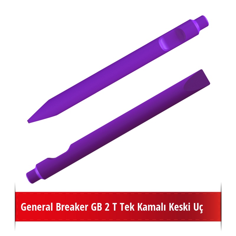 General Breaker GB 2 T Kırıcı İçin Nikelli Keski Uç