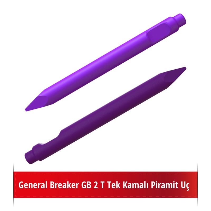 General Breaker GB 2 T Kırıcı İçin Nikelli Piramit Uç