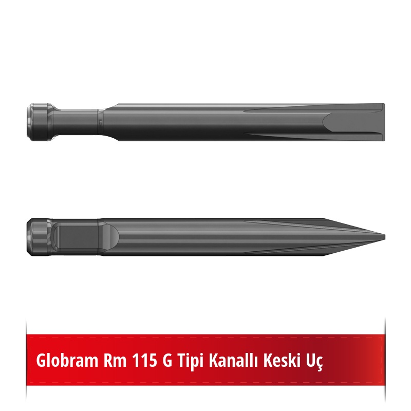 Globram Rm 115 G Tipi Kanallı Keski Uç